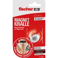 fischer Griffe magnétique GOW, Aimant Argent