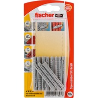 fischer SX 6x50 K DE, Cheville Gris clair