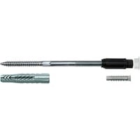 fischer Thermax 10/200 M8 20 pièce(s) Ancre d'expansion 7 cm, Cheville Noir/gris, Ancre d'expansion, Béton, Métal, Argent, 1,3 cm, 7 cm