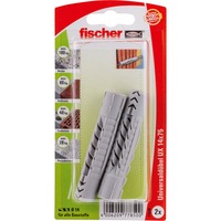 fischer UX 14x75 K, Cheville Gris clair