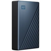 WD My Passport Ultra disque dur externe 5000 Go Bleu Bleu/Noir, 5000 Go, 3.2 Gen 1 (3.1 Gen 1), Bleu