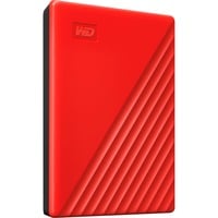 WD My Passport disque dur externe 2000 Go Rouge Rouge, 2000 Go, 2.5", 3.2 Gen 1 (3.1 Gen 1), Rouge