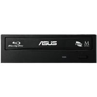 ASUS BW-16D1HT, Graveur Blu-ray Noir, Noir, Plateau, Verticale/Horizontale, Bureau, Blu-Ray RW, SATA, En vrac