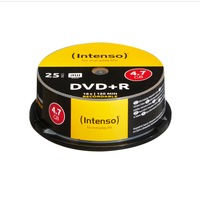Intenso DVD+R 4,7 Go, Support vierge DVD 16x, 25 pièces