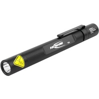 Ansmann Future T120 Noir Lampe-crayon LED, Lampe de poche Noir, Lampe-crayon, Noir, Aluminium, Boutons, IP54, LED