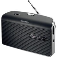 Grundig Music 60 Radio portable Gris Gris, Portable, FM,MW, 0,5 W, 3,5 mm, Gris, 1,5 V