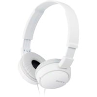 Sony MDR-ZX110 Casques  on-ear Blanc, Avec fil, 12 - 22000 Hz, Musique, 120 g, Casques, Blanc
