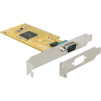 DeLOCK 89592 carte et adaptateur d'interfaces Interne RS-232 PCI, RS-232, PCI 3.0, RS-232, Argent, PC