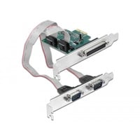 DeLOCK Carte PCI Express vers 2 x série RS-232 + 1 x parallèle IEEE1284, Carte d'interface