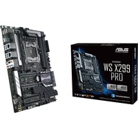 ASUS WS X299 PRO Intel® X299 LGA 2066 (Socket R4) ATX, Socket 2066 carte mère Intel, LGA 2066 (Socket R4), 4, 6, DDR4-SDRAM, 128 Go, 2133,2400,2600,3600,4133 MHz