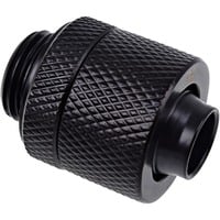 Alphacool Eiszapfen 13/10mm Compression fitting, Connecteur Noir, Noir, Mâle, 27 mm, 20 mm, 27 mm, 100 g