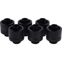 Alphacool Eiszapfen 16/10mm, Connecteur Noir, Noir, Mâle, 22 mm, 27 mm, 22 mm, 100 g