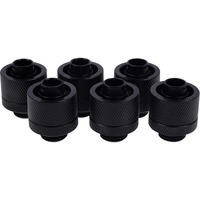 Alphacool Eiszapfen 16/10mm, Connexion Noir, Noir, Mâle, 22 mm, 27 mm, 22 mm, 100 g