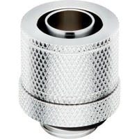 Corsair Hydro X Series XF Compression 10/13 mm (3/8" / 1/2") ID/OD, Connecteur Chrome, 4 pièces