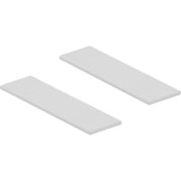 DeLOCK Jeu de coussinets thermiques pour module M.2, Pad Thermique Gris, 2 pièces