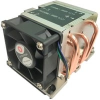 Dynatron B5 ventilateur, refroidisseur et radiateur Processeur Aluminium, Noir Refroidisseur CPU Refroidisseur, 200 tr/min, 7000 tr/min, 16 dB, 50 dB, 40,6 cfm