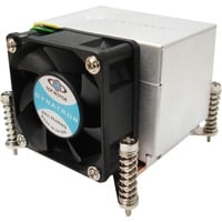 Dynatron K666 Processeur Refroidisseur 6 cm Refroidisseur CPU Refroidisseur, 6 cm, 1600 tr/min, 5000 tr/min, 38,7 dB, 26,45 cfm