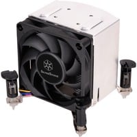 SilverStone AR10-115XP ventilateur, refroidisseur et radiateur Processeur Refroidisseur CPU Argent, Processeur, Refroidisseur, LGA 1150 (Emplacement H3), 7 cm, 500 tr/min, 4000 tr/min