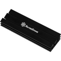 SilverStone SST-TP02-M2 système de refroidissement d’ordinateur Module de mémoire Dissipateur thermique/Radiateur Noir, Bundle Noir, Dissipateur thermique/Radiateur, Noir