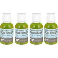 Thermaltake Premium Concentrate - Acid Green (4 Bottle Pack), Liquide de refroidissement Vert, 4x 50 ml