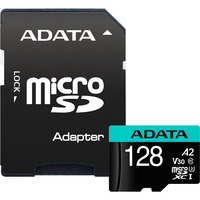 ADATA Premier Pro 128 Go MicroSDXC UHS-I Classe 10, Carte mémoire 128 Go, MicroSDXC, Classe 10, UHS-I, 100 Mo/s, 80 Mo/s