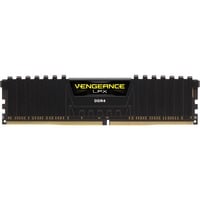 Corsair 16 Go DDR4-2400 (1x 16 Go) mémoire vive Noir, CMK16GX4M1A2400C16, XMP 2.0