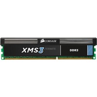 Corsair 8 Go DDR3-1600, Mémoire vive CMX8GX3M1A1600C11, XMS3, XMP, Lite retail, Détail Lite