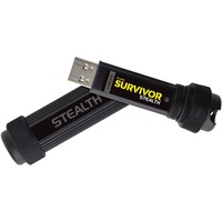 Corsair Survivor lecteur USB flash 1000 Go USB Type-A 3.2 Gen 1 (3.1 Gen 1) Noir, Clé USB Noir, 1000 Go, USB Type-A, 3.2 Gen 1 (3.1 Gen 1), Casquette, Noir