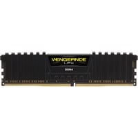 Corsair Vengeance LPX 8 Go DDR4-2400 (1x 8 Go) mémoire vive Noir, CMK8GX4M1A2400C16, XMP 2.0