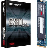 GIGABYTE NVMe, 256 Go SSD GP-GSM2NE3256GNTD, PCI-Express 3.0 x4, NVMe 1.3