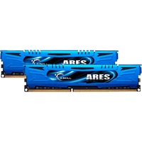 G.Skill 8 Go DDR3-1600 Kit, Mémoire vive Bleu, F3-1600C9D-8GAB, Ares, XMP, Détail Lite