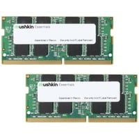 Mushkin Essentials module de mémoire 64 Go 2 x 32 Go DDR4 2666 MHz, Mémoire vive 64 Go, 2 x 32 Go, DDR4, 2666 MHz