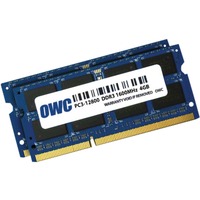 OWC 8GB DDR3-1600 module de mémoire 8 Go 2 x 4 Go 1600 MHz, Mémoire vive 8 Go, 2 x 4 Go, DDR3, 1600 MHz, 204-pin SO-DIMM