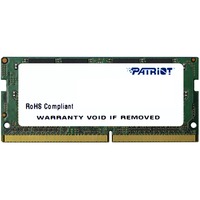 Patriot Signature PSD48G320081S module de mémoire 8 Go 1 x 8 Go DDR4 3200 MHz, Mémoire vive Noir, 8 Go, 1 x 8 Go, DDR4, 3200 MHz, 260-pin SO-DIMM