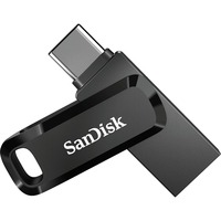 SanDisk Ultra Dual Drive Go 64 Go, Clé USB Noir, USB-A 3.2 (5 Goit/s), USB-C 3.2 (5 Goit/s)