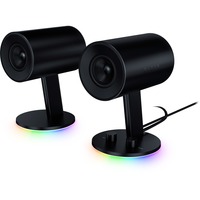 Razer Nommo Chroma Speakers, Haut-parleur PC Noir, LED RGB
