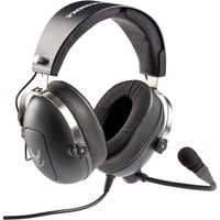 Thrustmaster T.Flight U.S. Air Force Edition Casque Avec fil Arceau Gaming Noir casque gaming over-ear Gris/Metal, Avec fil, Gaming, 650 g, Casque, Noir