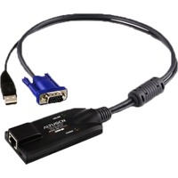 ATEN KVM VGA USB KA7570, Adaptateur Noir/Bleu