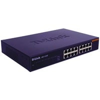 D-Link DES-1016D, Switch Noir, Non-géré, Full duplex