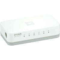 D-Link GO-SW-5E, Switch Blanc, Non-géré, Fast Ethernet (10/100), Full duplex