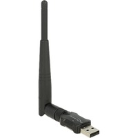 DeLOCK 12462 carte réseau WLAN 433 Mbit/s, Adaptateur WLAN Noir, Sans fil, USB, WLAN, Wi-Fi 5 (802.11ac), 433 Mbit/s, Noir