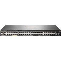 Hewlett Packard Enterprise Enterprise Aruba 2930F 48G PoE+ 4SFP+, Switch Argent
