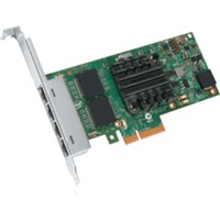 Intel® I350T4V2BLK carte réseau Interne Ethernet 1000 Mbit/s Interne, Avec fil, PCI Express, Ethernet, 1000 Mbit/s, En vrac