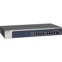 Netgear XS508M Unmanaged Switch Non-géré, 10G Ethernet (100/1000/10000), Grille de montage