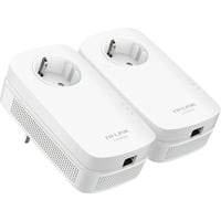 TP-Link TL-PA8010P KIT Adaptateur réseau CPL 1300 Mbit/s Ethernet/LAN Blanc 2 pièce(s), Powerline Blanc, 1300 Mbit/s, IEEE 802.3, IEEE 802.3ab, IEEE 802.3u, Type E / F, Gigabit Ethernet, 10,100,1000 Mbit/s, 10BASE-T, 100BASE-TX, 1000BASE-T