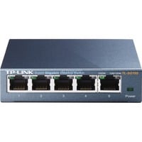 TP-Link TL-SG105 Non-géré Gigabit Ethernet (10/100/1000) Noir, Switch Gris, Non-géré, Gigabit Ethernet (10/100/1000), Full duplex