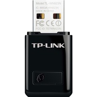 TP-Link TL-WN823N WLAN 300 Mbit/s, Adaptateur WLAN Noir, Sans fil, USB, WLAN, Wi-Fi 4 (802.11n), 300 Mbit/s, Noir, Vente au détail