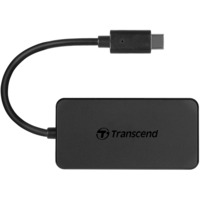 Transcend HUB2C USB 3.2 Gen 1 (3.1 Gen 1) Type-C Noir, Hub USB Noir, USB 3.2 Gen 1 (3.1 Gen 1) Type-C, Noir, CE/FCC/BSMI/KC/RCM/EAC, USB, 5 V, 0,9 A