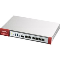 Zyxel ATP200 pare-feux (matériel) Bureau 2000 Mbit/s Gris/Rouge, 2000 Mbit/s, 500 Mbit/s, 40 Gbit/s, 10 transactions/sec, 450/450 Gbit/s, 45,38 BTU/h