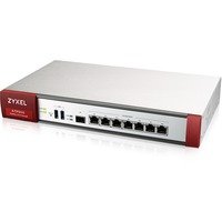 Zyxel ATP500 pare-feux (matériel) Bureau 2,6 Gbit/s 2,6 Gbit/s, 0,9 Gbit/s, 82,23 BTU/h, 529688,2 h, Avec fil, 10,100,1000 Mbit/s